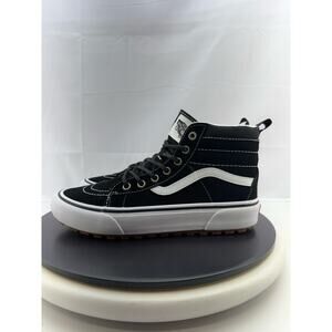 Vans Sk8-Hi MTE Womens Sz 8 Juniors 6.5 Black Waterproof Insulated Hiking Shoes